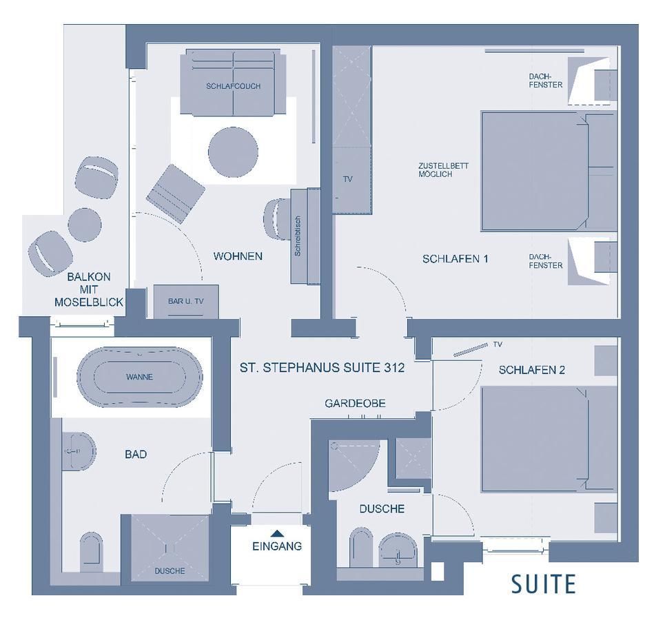 Weinhotel St. Stephanus Zeltingen-Rachtig Kültér fotó